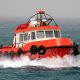 A Coast Guard boat